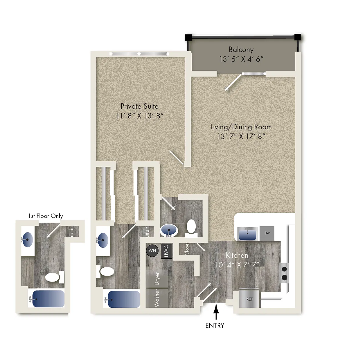 Floor plan Amethyst II