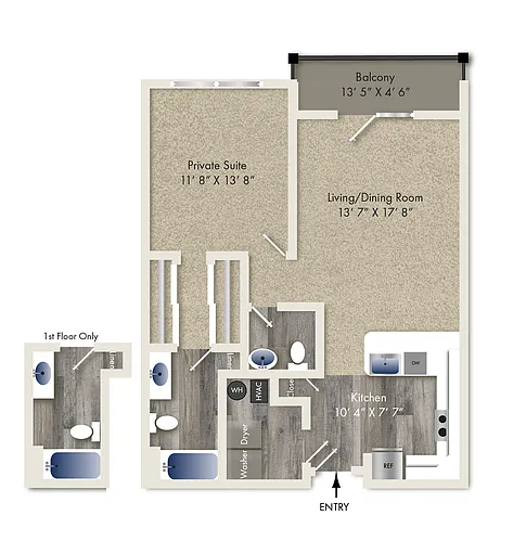 Floor plan Amethyst II