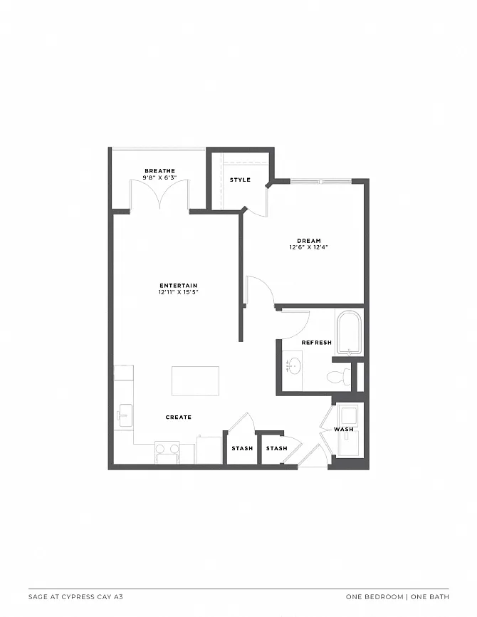Floor plan A3
