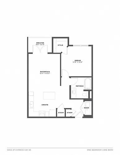 Floor plan A3