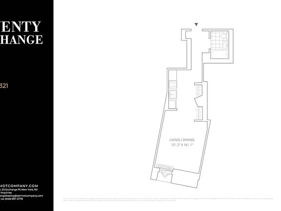 2nd image of 20 Exchange Pl APT 321