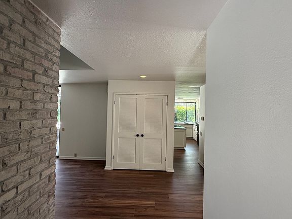 Foyer view with coat closet
