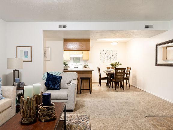Spacious and Open Living and Dining Area