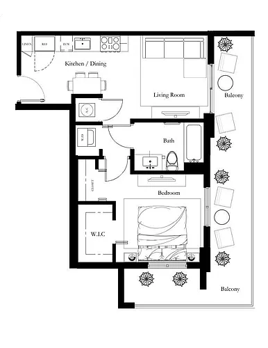 Floor plan SA4