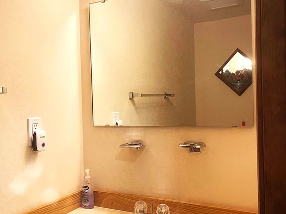 Half bathroom downstairs