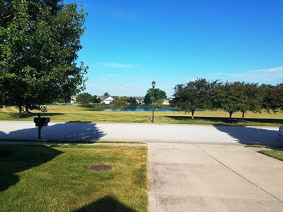 Calm beautiful view from front porch