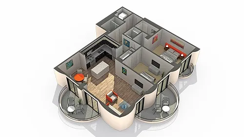 Floor plan Eleven 37