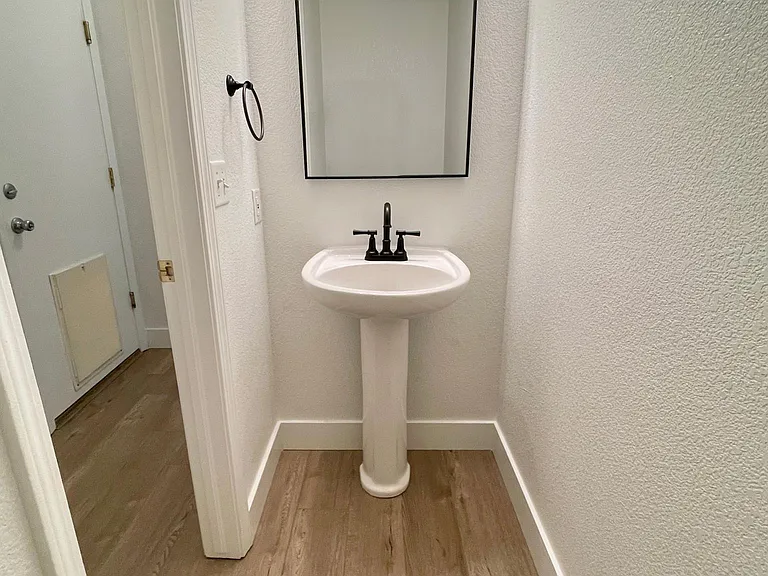 Powder room on the main level
