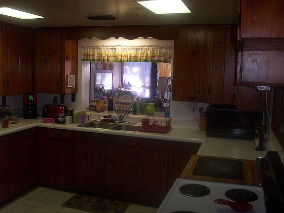 half look at kitchen