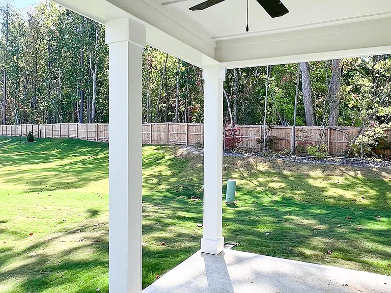 Covered Porch w/ Backyard Access