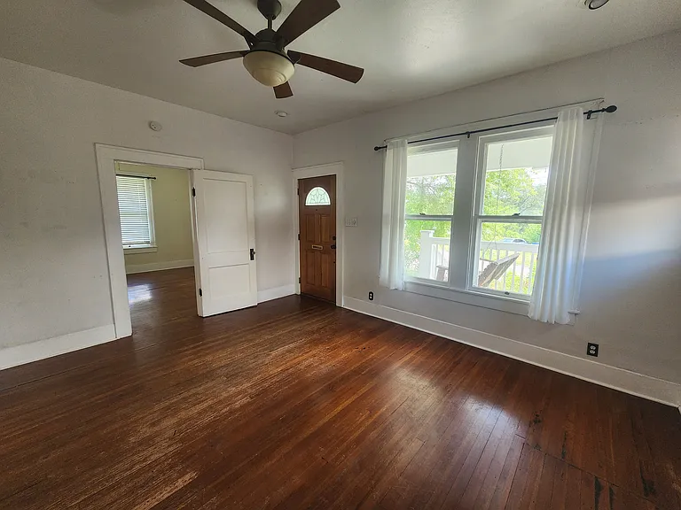 Living room and front bedroom