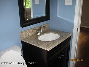 Half Bath off Master 