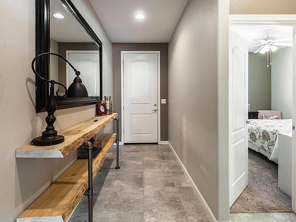Entry Way & downstairs bedroom.