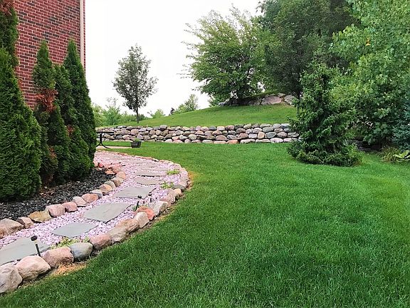 Nearly 3/4 acre private yard