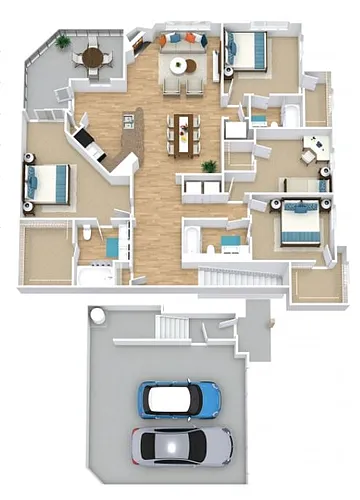 Floor plan D2G