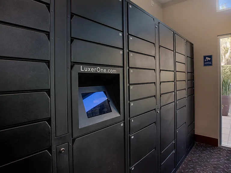 Safe and secure 24/7 package pickup