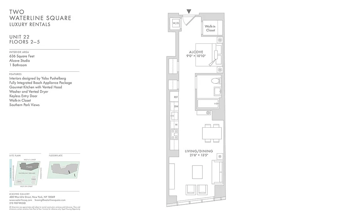 Floor plan Waterline 2: S1