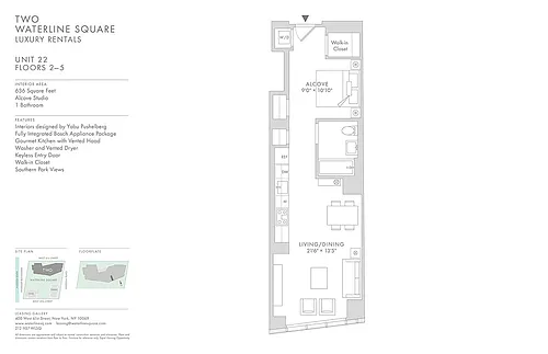 Floor plan Waterline 2: S1