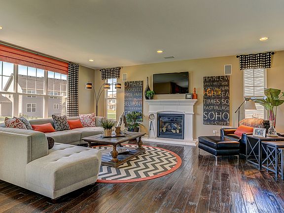 Family room with opt. fireplace