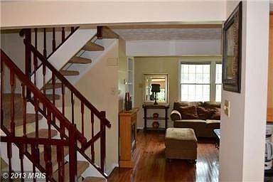 living room from dining