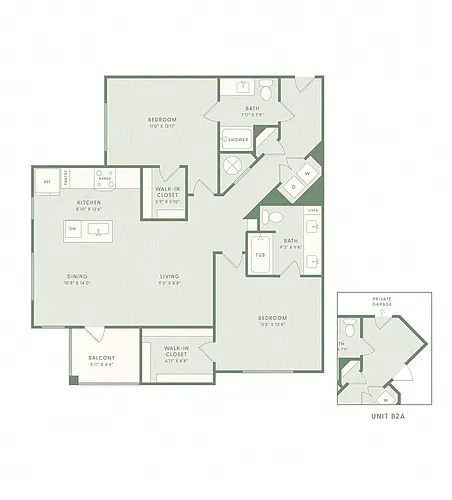 Floor plan B2 Essential Housing