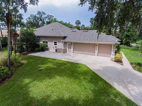 Driveway side of house