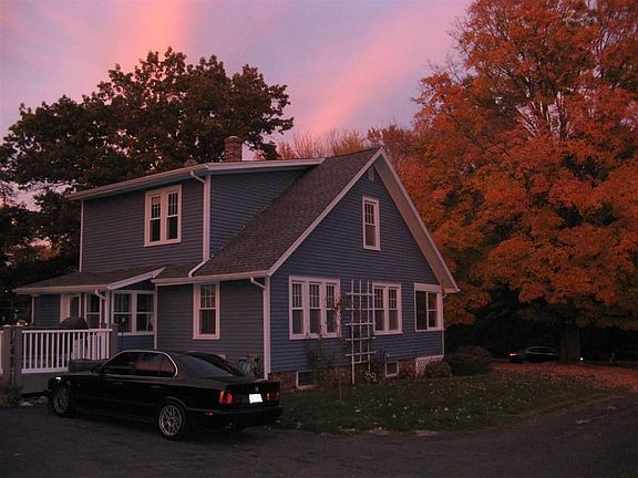 House in autumn.