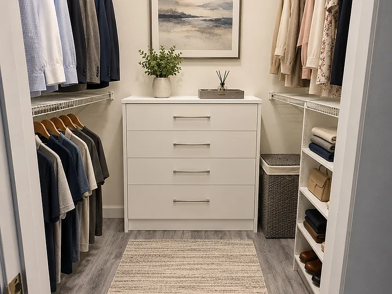 Walk in Closet second bedroom