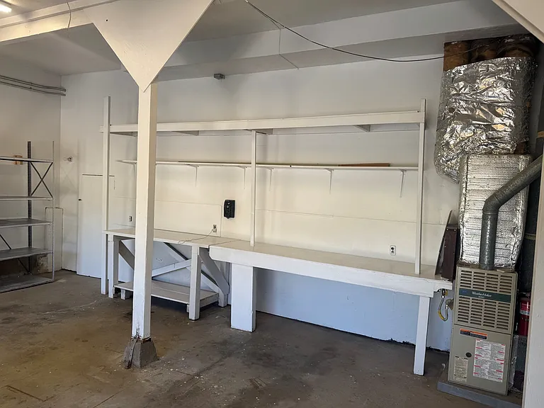 Workbench Area & Storage in Garage