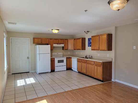 View of Kitchen from living room.