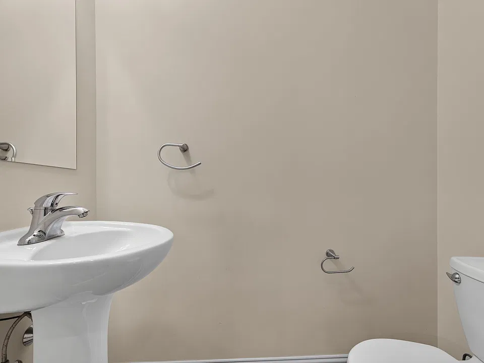 1/2 Bath first Floor