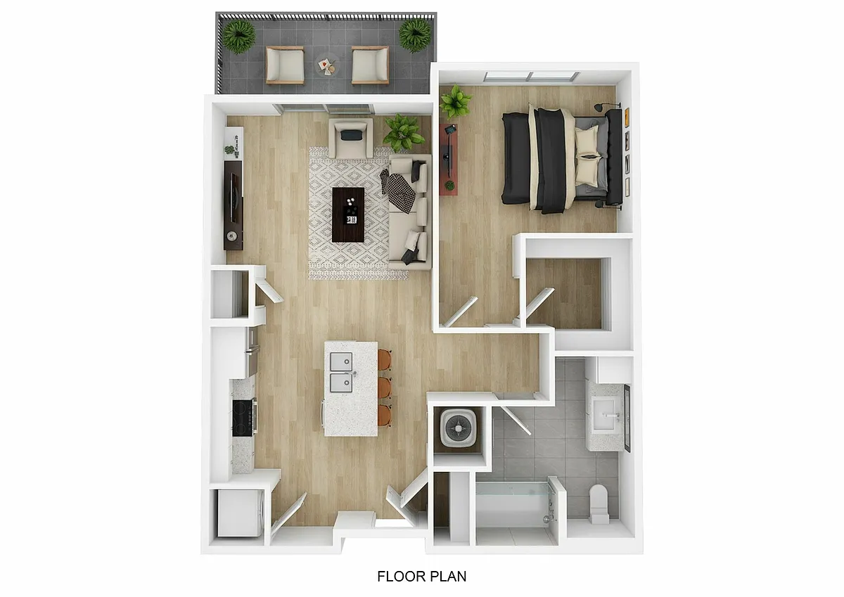 Floor plan Blue Heron