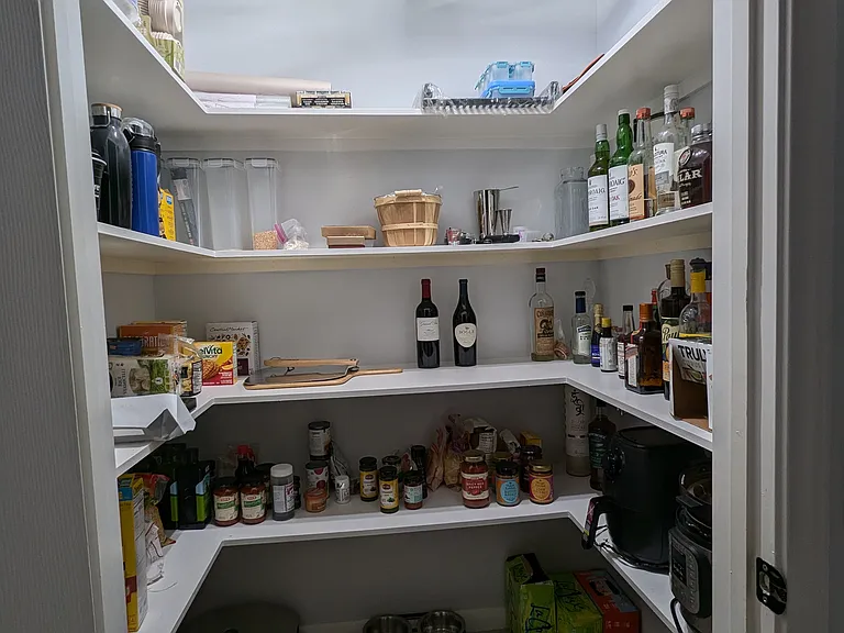 One of my favs! The massive walk-in pantry next to the kitchen.