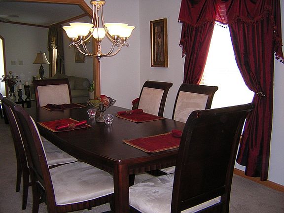 Large formal dining room