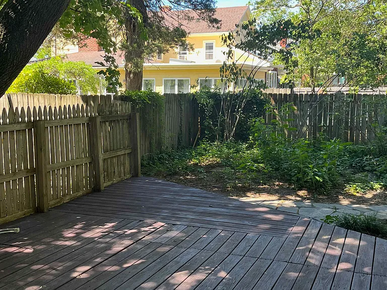 Back deck