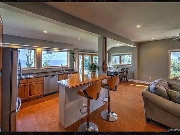 Kitchen- living room back of home