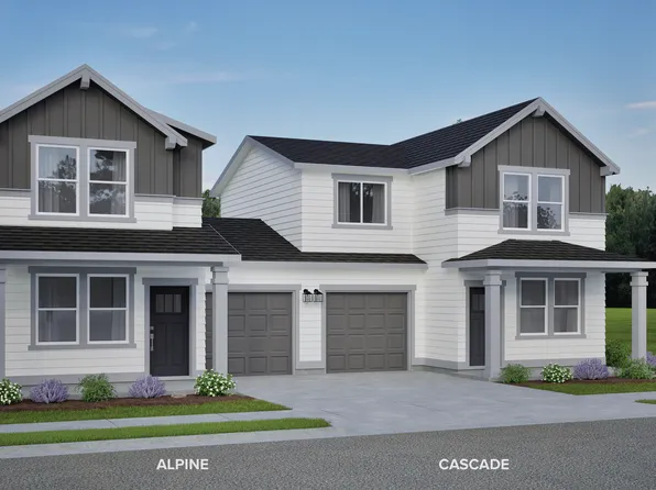The Alpine Townhome Plan, Hearthstone at Redmond Ranch