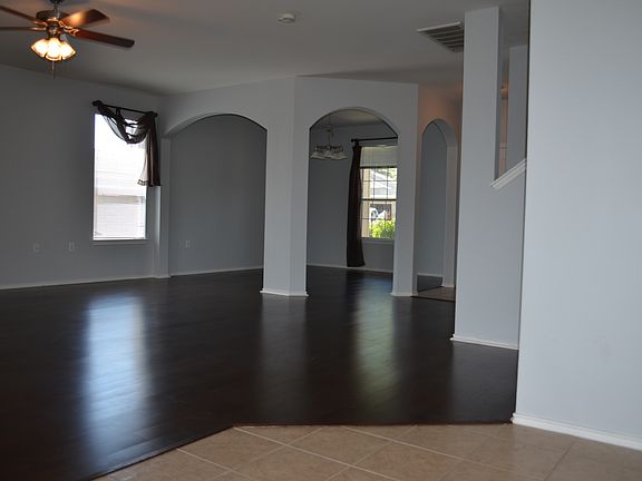open floor plan living room 