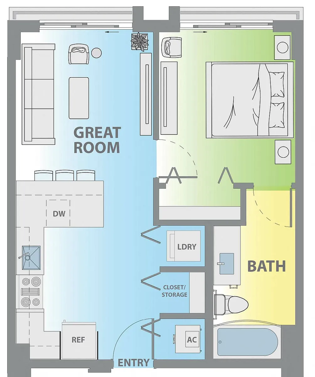 Floor plan Tulum