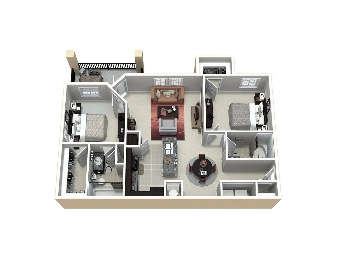 Floor plan B1r