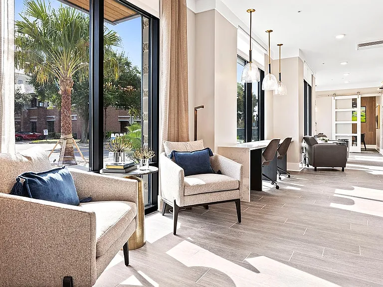 Resident Clubhouse |The Station at San Marco| Jacksonville, FL