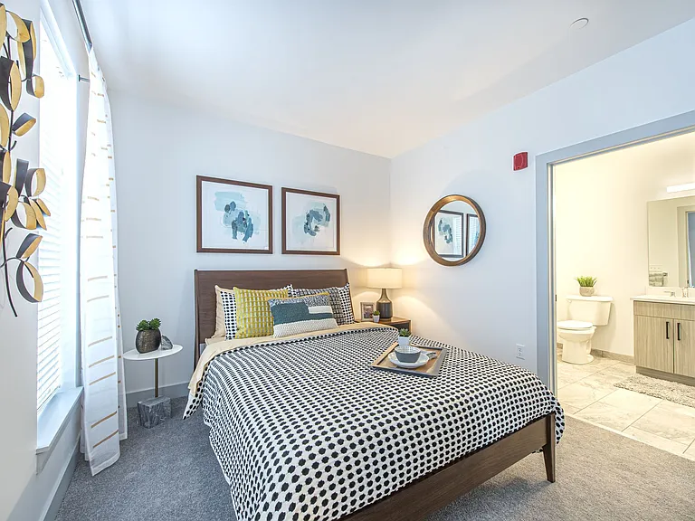 Bedroom With Bathroom Attached