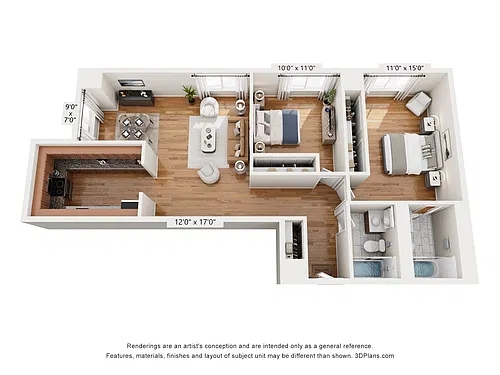 Floor plan B4