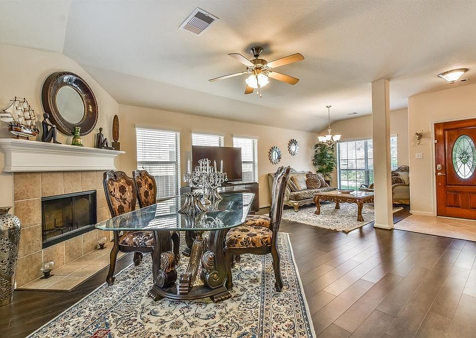 Another view shows how spacious and open the living area is.