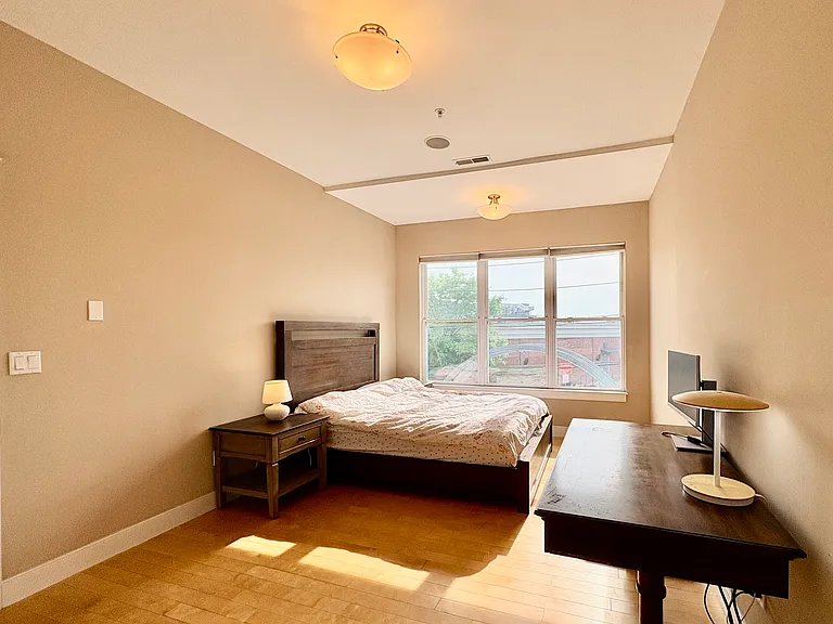 Bright and spacious bedroom