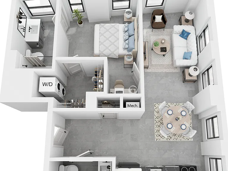 Woolf - 1 Bedroom, 1 Bathroom, 712 sq. ft.