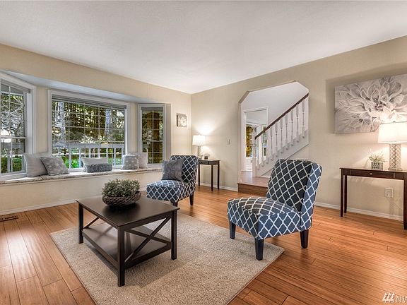 A new favorite reading spot on the bay window seat!