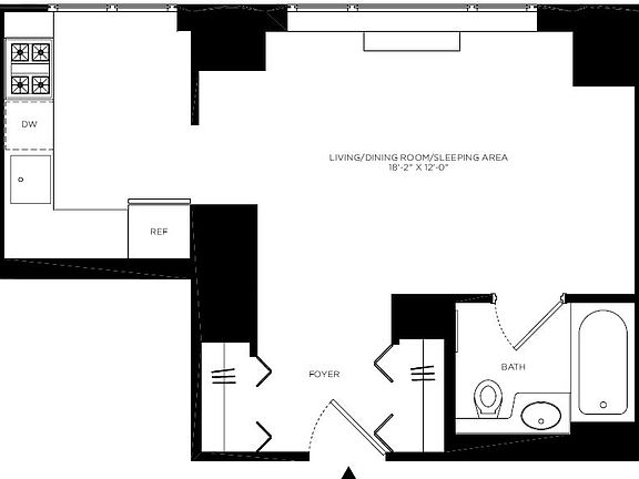 2nd image of 601 W 57th St APT 33D
