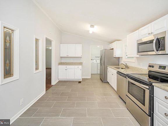 New ceramic tile floors