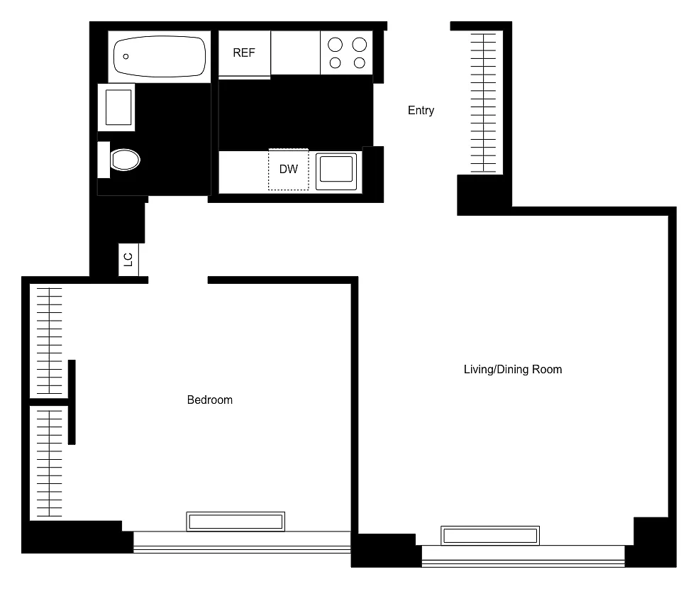 Building Photo - 500 W 56th St #801